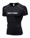 Next Gen Black Compression T-Shirt